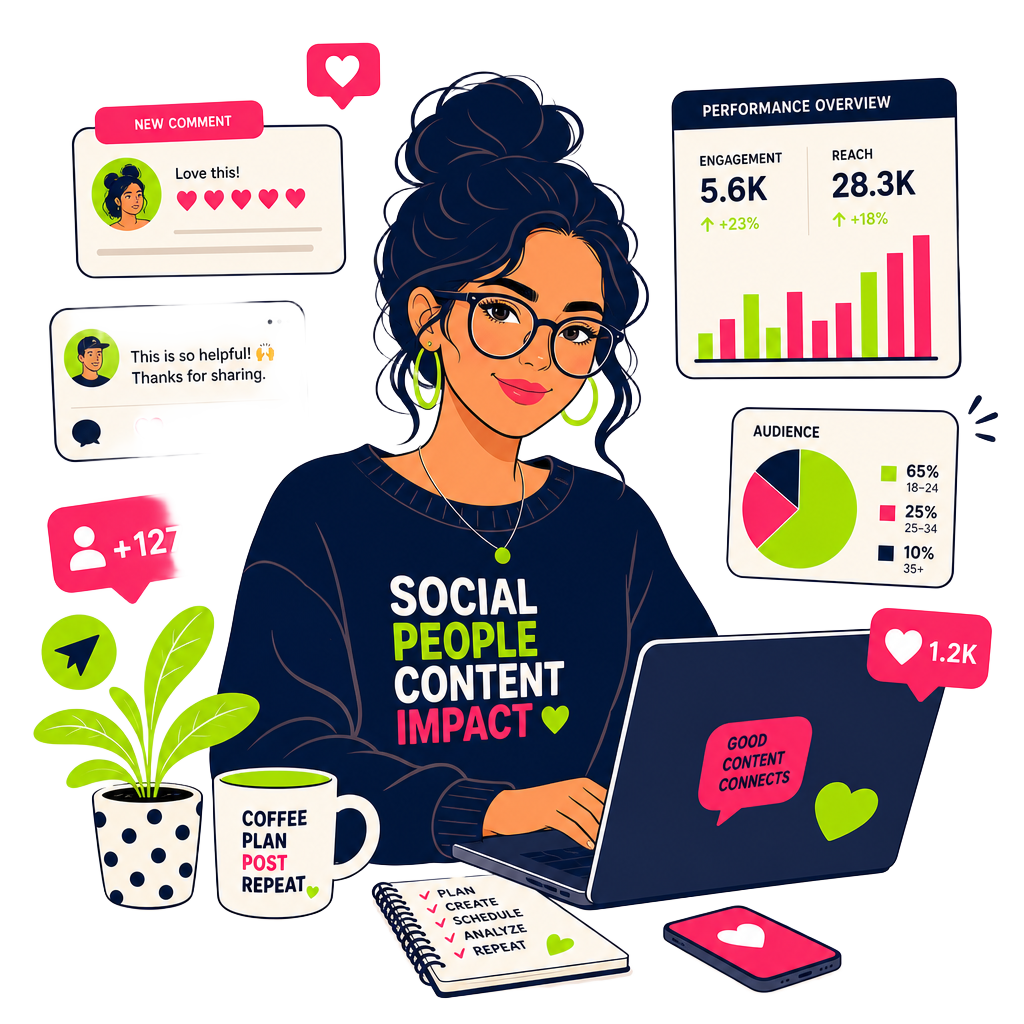 Your dedicated Social Media Manager